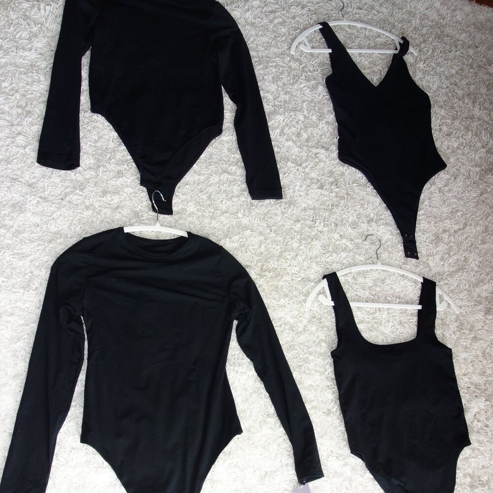 Set 4 Bodysuits - Sizes S and M -  NEW